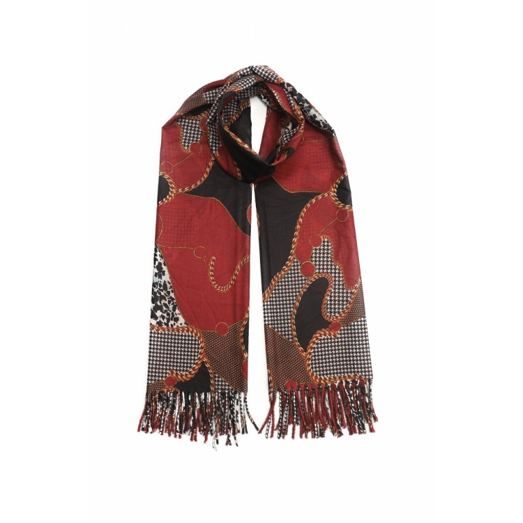 Joss Sjaal E0262 Bordeaux Joss Sjaal E0262 Bordeaux